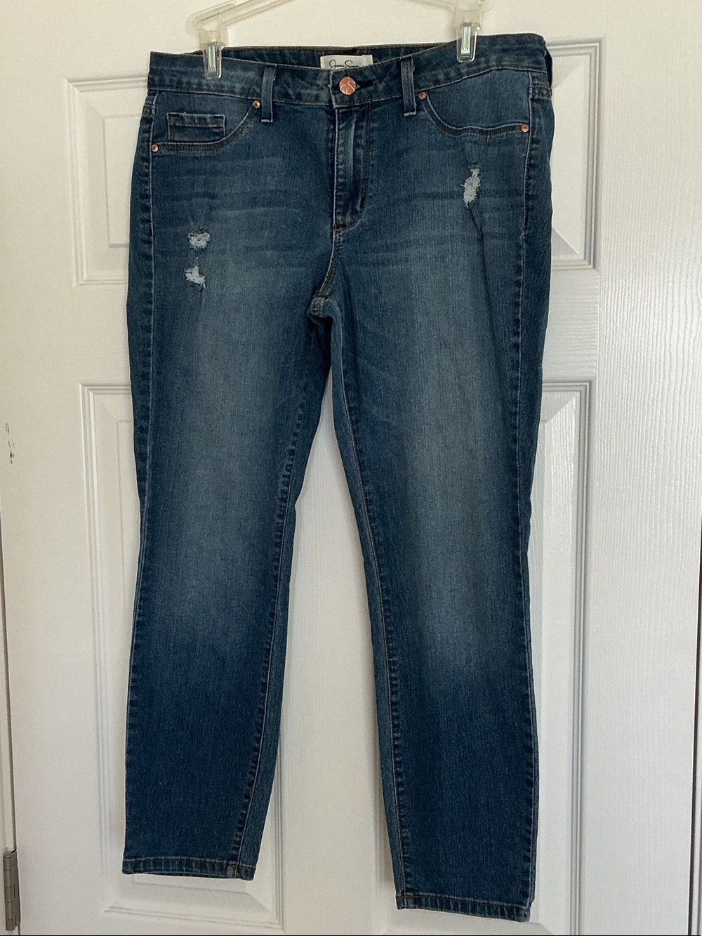 Jessica Simpson Kiss Me Super Skinny Mid-rise Stretch Denim Jean